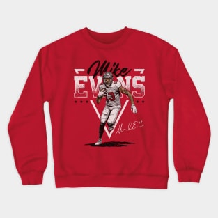 Mike Evans Tamba Bay Triangle Name Crewneck Sweatshirt